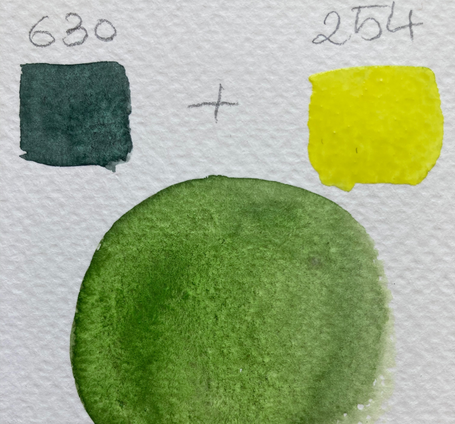 Granulating Colour Mixing 3